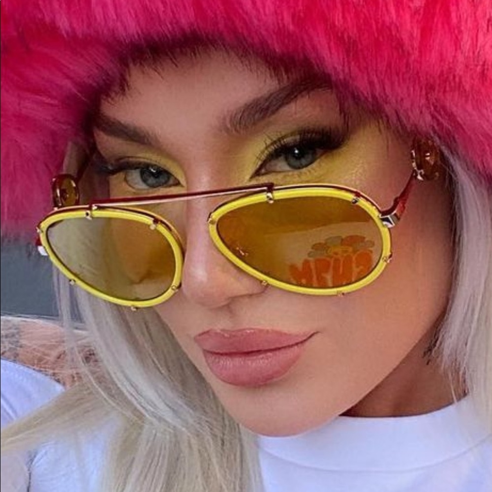 Versace Yellow Sunglasses